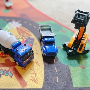 1:52 Die Cast Construction Vehicles Set